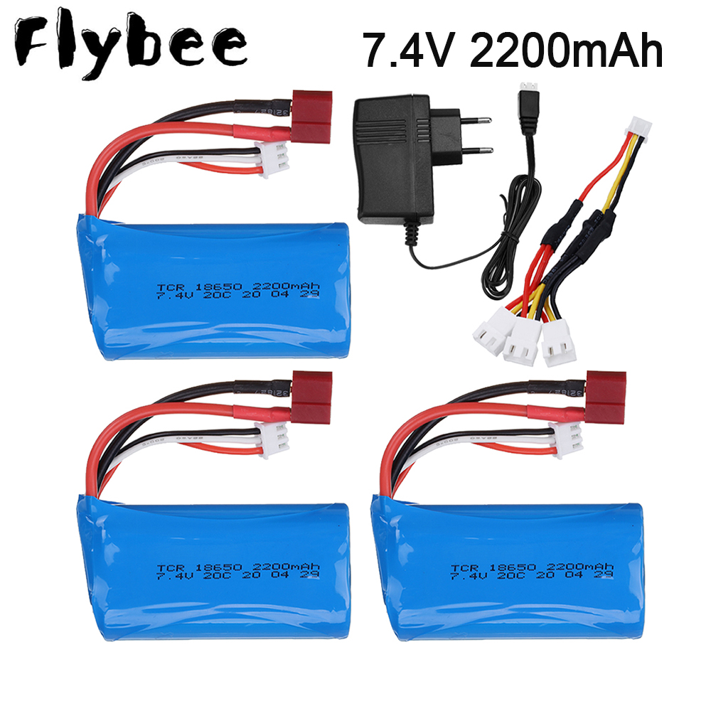 7.4V 2200mAh 18650 Lipo Batery - Rc Helicopter Parts review and price
