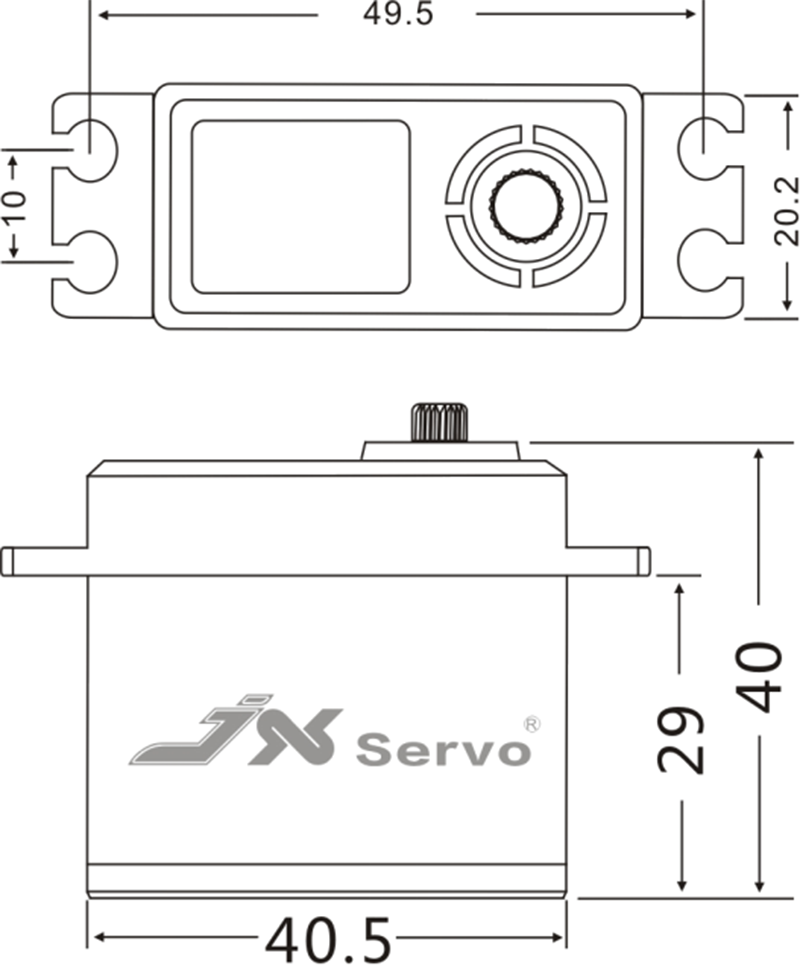 JX Servo CLS-6322HV 22KG High  - Rc Helicopter Servo review and price