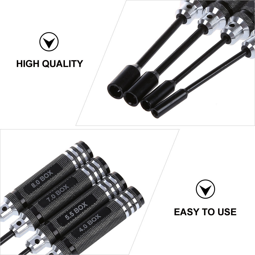 4Pcs Hex Socket Screwdriver Se - Rc Helicopter Tool Kit review and price