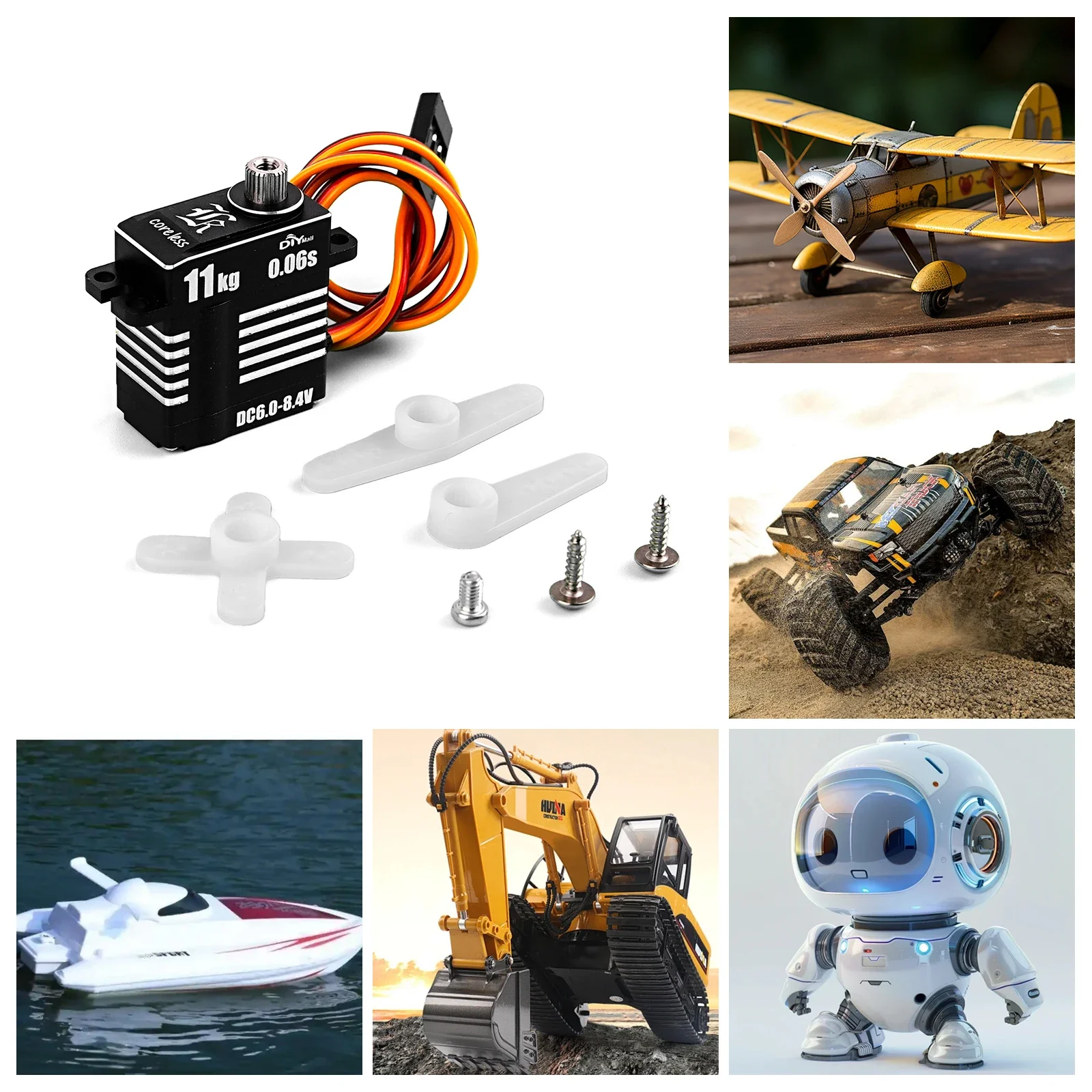 H-11 11KG Micro Digital Servo  - Rc Helicopter Servo review and price
