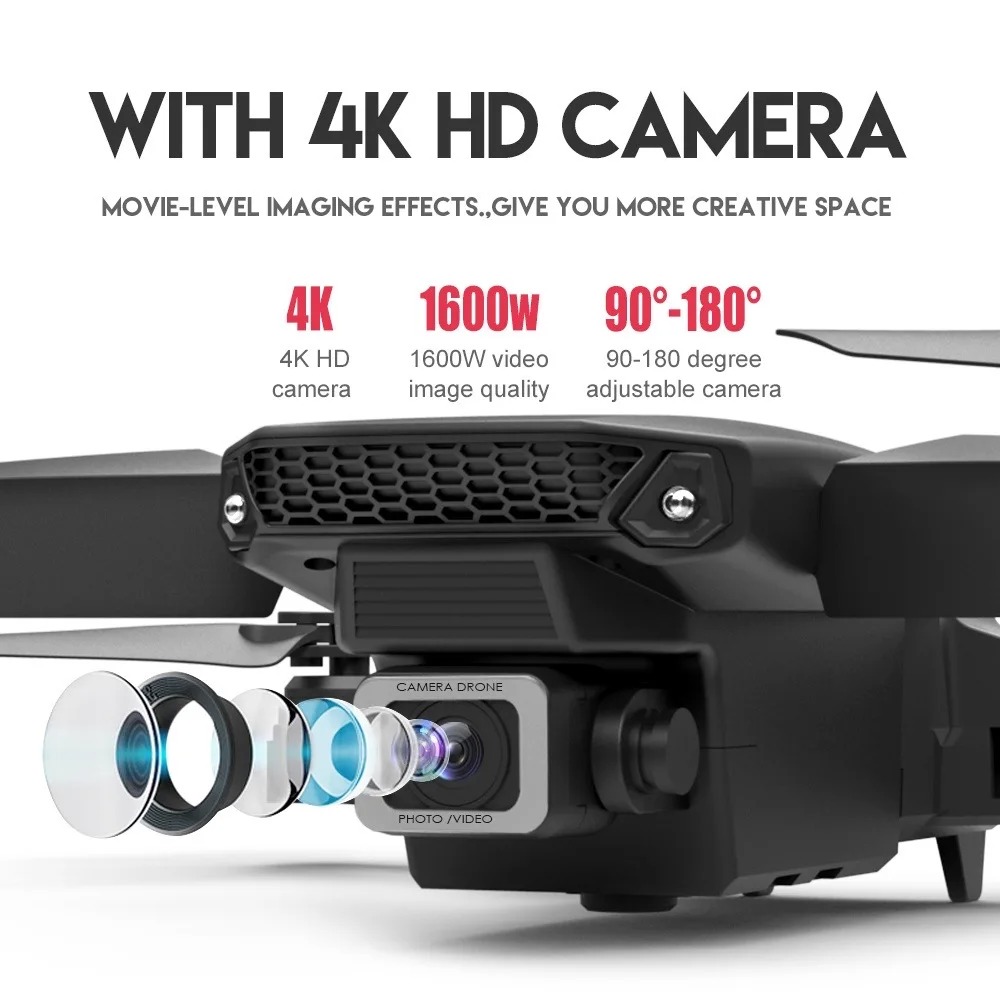 RC Drone New E88Pro 4K Profess - Rc Helicopter Electric review and price