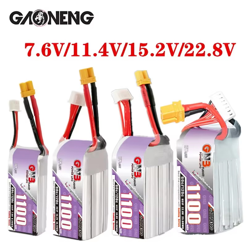 GNB 1100mAh 2S 3S 4S 6S 60C/12 - Rc Helicopter Parts review and price