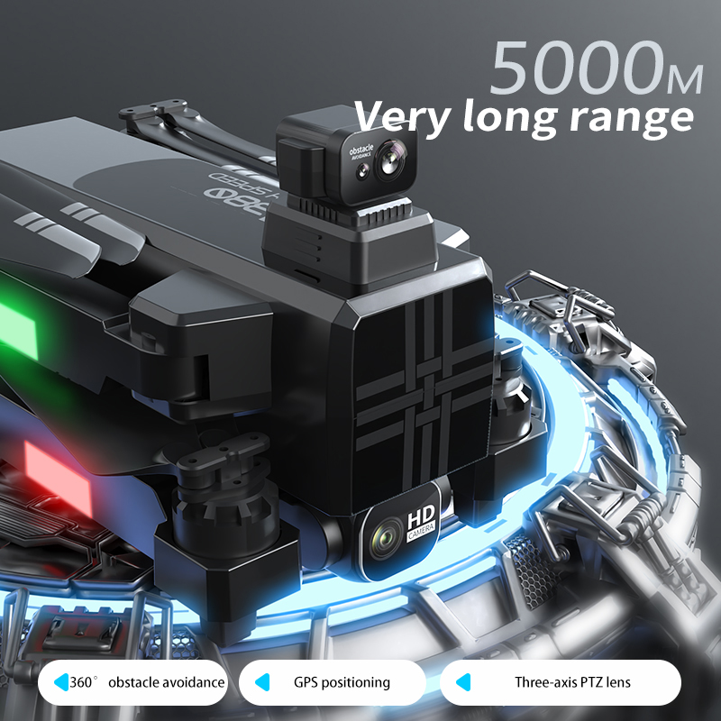 A380 Drone 4K HD Three Axis An - Rc Helicopter Case review and price